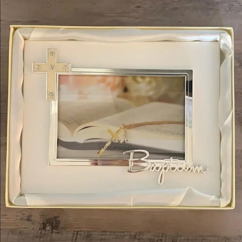 Brand New Baptism 4x6 Picture Frame